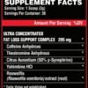 NUTREX LIPO-6 BLACK UC POWDER 30 SERVINGS FRUIT PU - Imagen 2